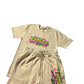 Legacy Graffiti Short Set - Tan