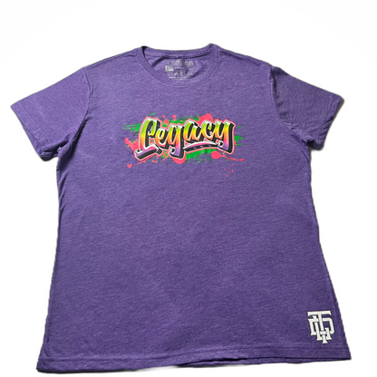 Legacy Graffiti Tee - Light "Purp" (Women)