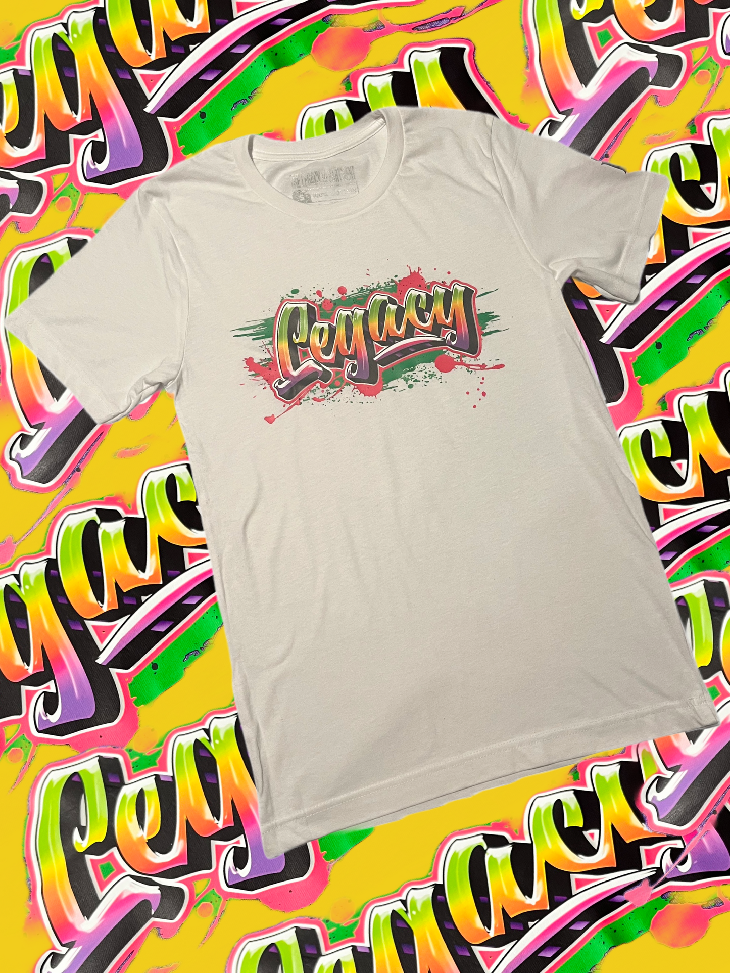 Legacy Graffiti Tee - White (Men)