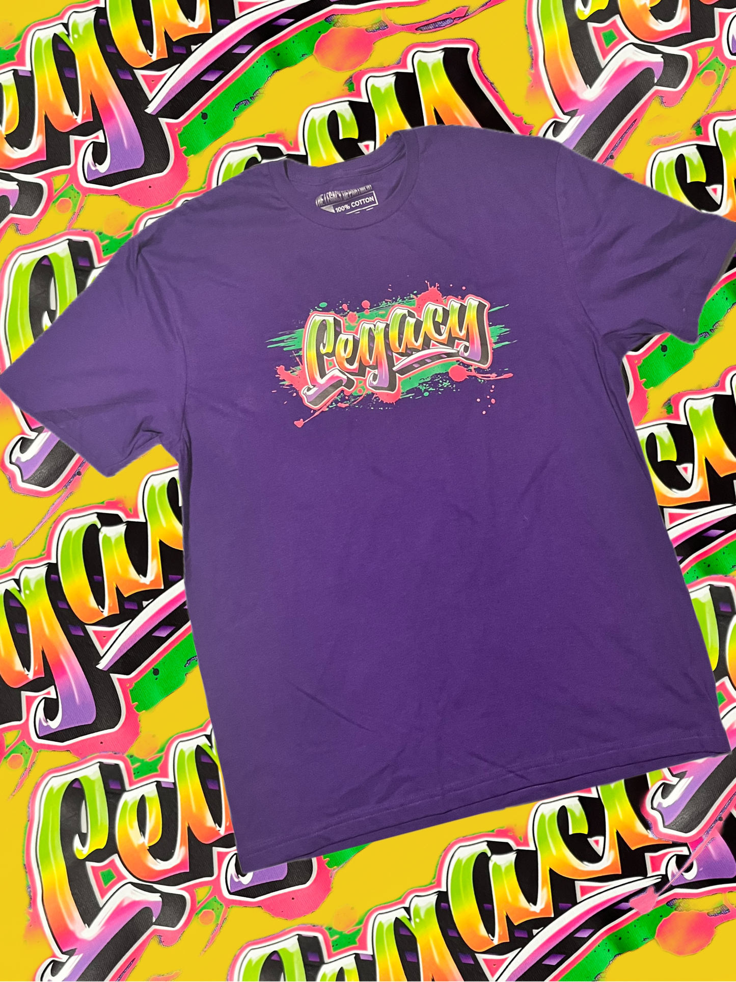 Legacy Graffiti Tee - Purp (Men)