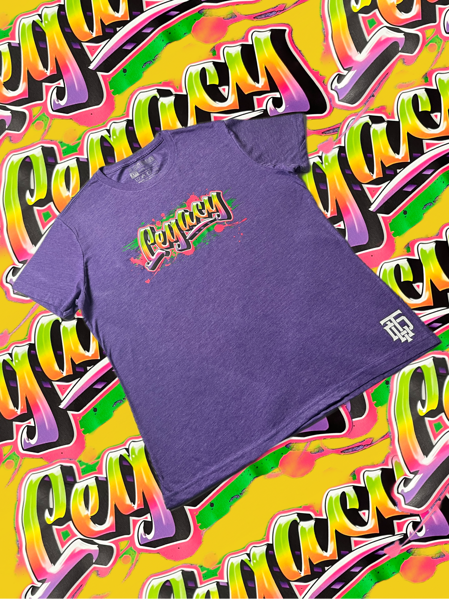 Legacy Graffiti Tee - Light "Purp" (Women)